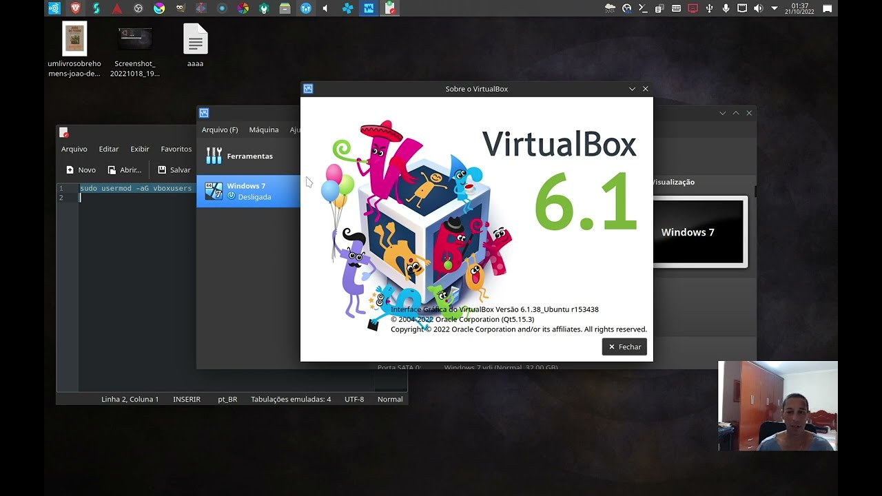 Aprenda a habilitar o pendrive usb no Virtualbox através do Linux e ...