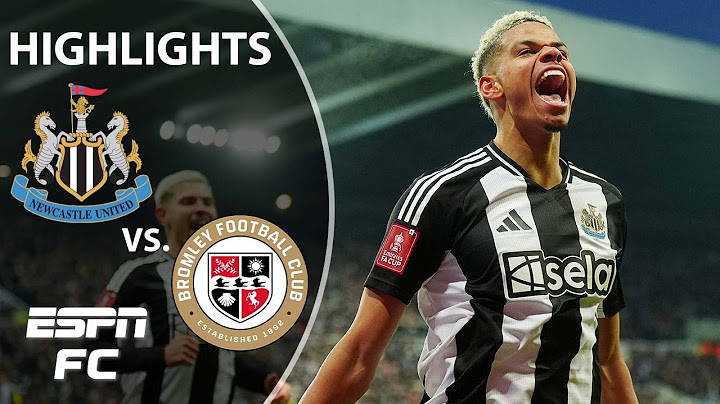 DOMINATION 😤 Newcastle vs. Bromley | FA Cup Highlights | ESPN FC