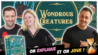 Wondrous Creatures, on explique et on joue (Les Sabliers d'or)