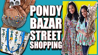 T.Nagar Pondy Bazar Street Shopping Vlog | Chennai Shopping