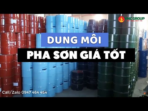 Video: Chất pha loãng sơn: loại và mục đích