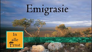 Emigrasie En Die Groot Bou