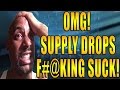 OMG! BLACK OPS 3 SUPPLY DROPS F#@CKING SUCK!!!! 7400 COD POINT OPENING - NUNCHUCKS OPENING REACTION