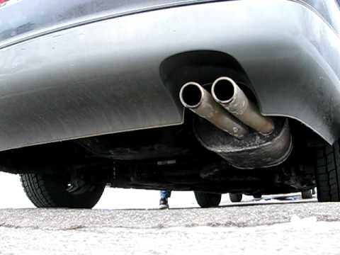 00 Buick Regal GS exhaust rev 3" catted downpipe - YouTube