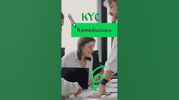 Know Your Customer (KYC) Remediations | CMS #kyc #edd #risks