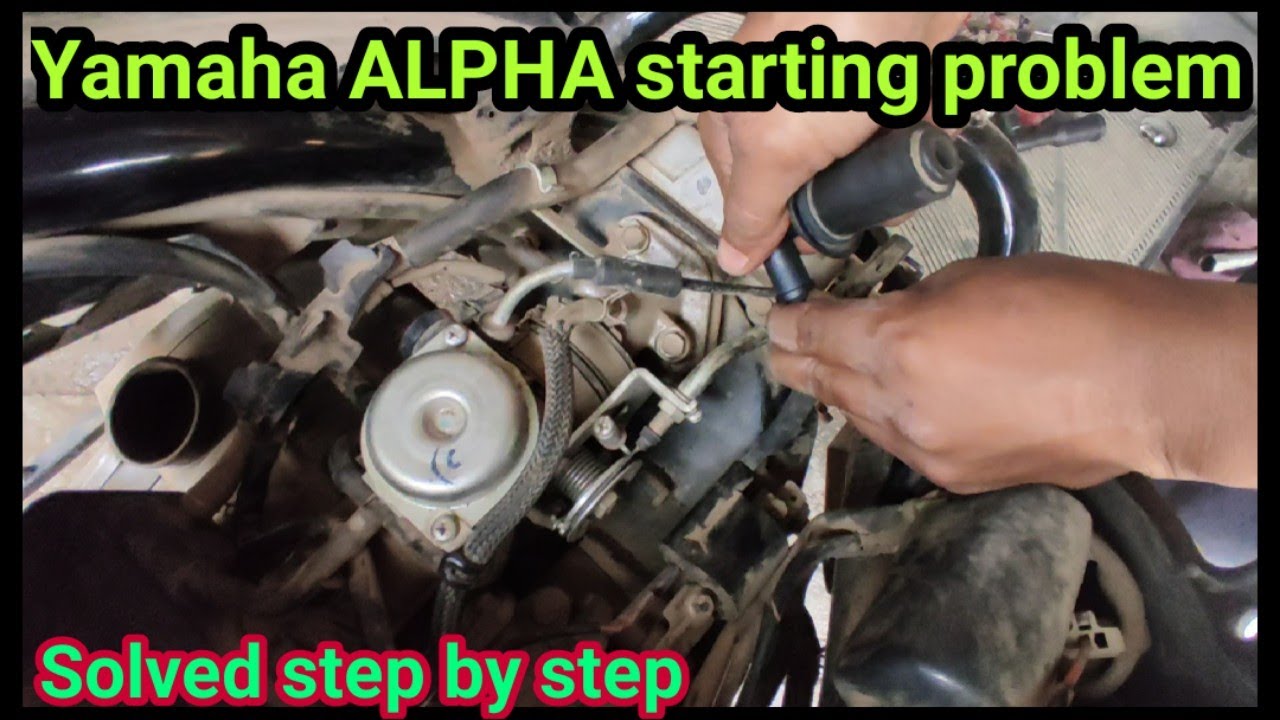 Yamaha ALPHA Starting problem solved || यामाहा अल्फा स्कूटी स्टार्टिंग ...