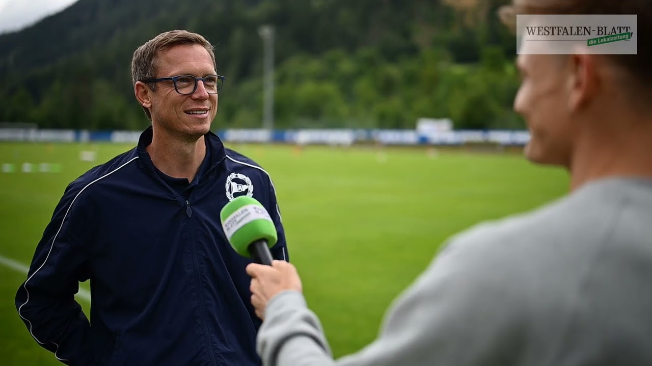 Arminia-Trainingslager: Mutzel im Interview