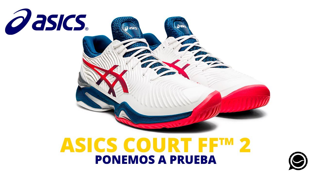 a PRUEBA las de NOVAK DJOKOVIC, las ASICS COURT™ FF2 👟👟 -