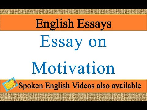 motivation essay in english