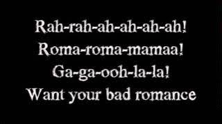 Lady gaga Bad romance lyrics