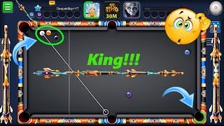 8 Ball Pool Best Cue in History Of Pool (King Cue)  -Wow He Got In The Face screenshot 4
