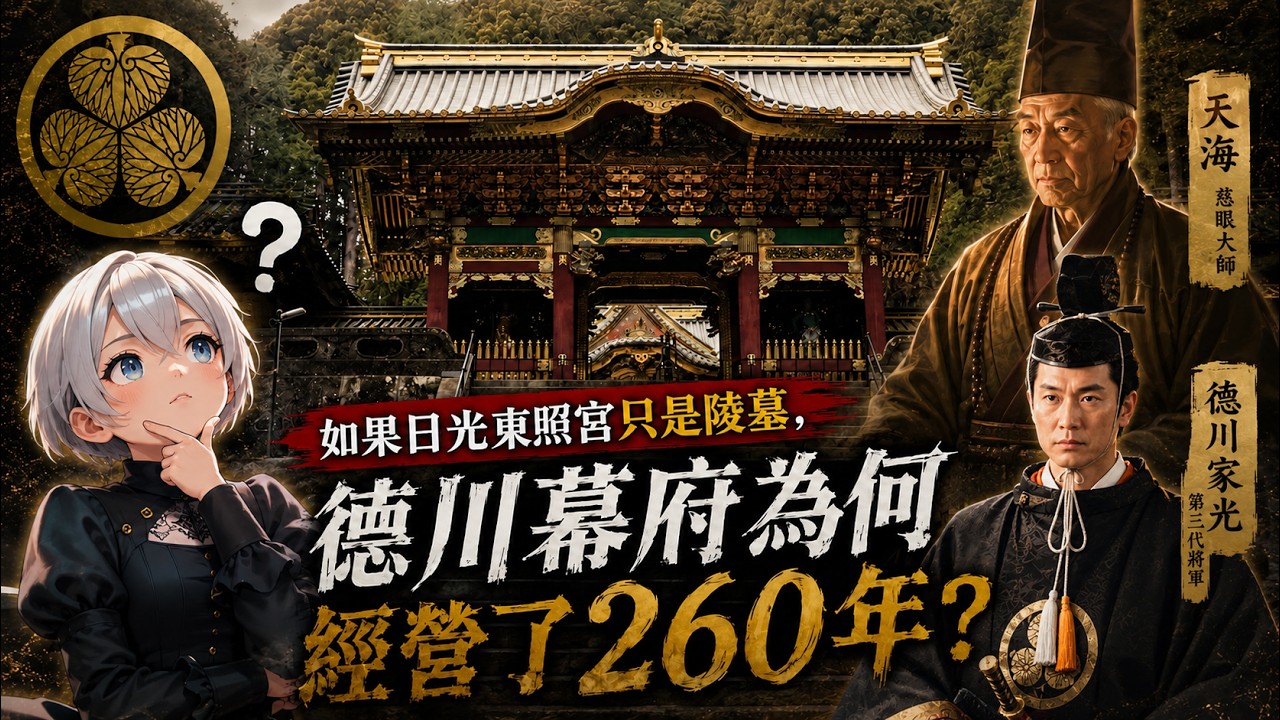 如果日光東照宮只是陵墓,德川幕府爲何經營了260年?