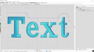 DesignShop - Creating a open underlay without using offset or trapunto