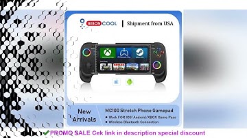 BEBONCOOL MC100 Gamepad Telescopic For Apple IOS Android PUBG COD Stretch Wireless Bluetooth Phone G