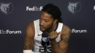 Derrick Rose told Ja Morant he's not in Memphis to babysit him