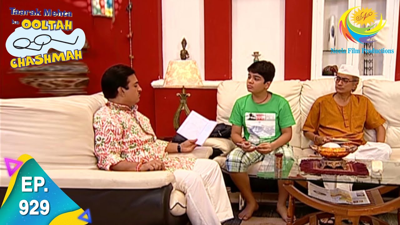 Taarak Mehta Ka Ooltah Chashmah   Episode 929   Full Episode