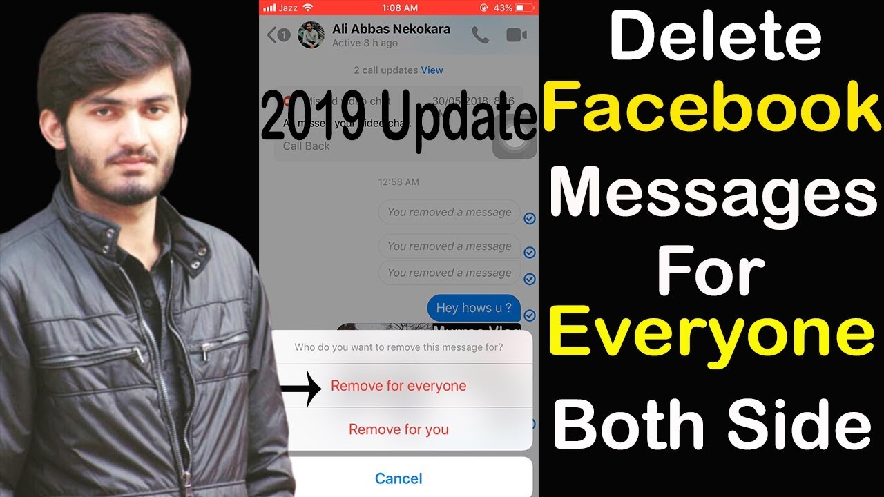 How To Permanently Delete Facebook Messages From Both Sides 13