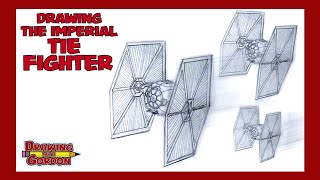 tie fighter wars star drawing draw hdc