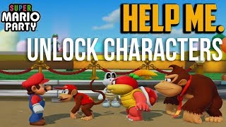 Super Mario Party : How to Unlock All Characters