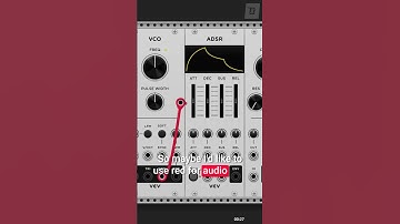Recolor your cables in 1 click! #vcvrack #modularsynth