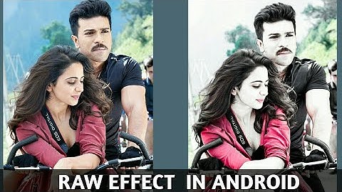 Raw Effect In Android || Part 1 || Rahul Creations