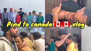 | Pind to canada 🇨🇦 emotional video 🥺🥺| #canada #brampton