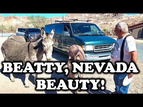 VANLIFE Travel in Historic Beatty Nevada 🏜️ Ghost Town