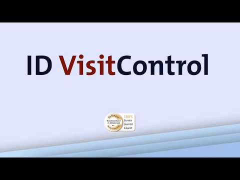 IDVisitControl Intranet - Liste Vorregistrierte