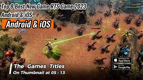 Top 8 Best New Game RTS Game 2023  Android & iOS Game