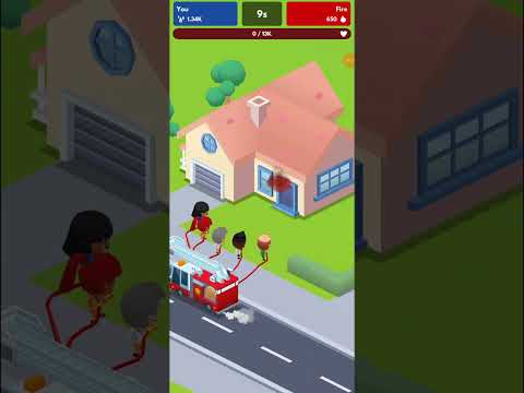 Idle Firefighter Tycoon - Mobile Gameplay #game #mobile #android #idlefirefightertycoon