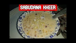 साबुदाना भिगानेका सही तरीका | Easy  Sabudana Kheer for fast by Foodkitindia hindi 2020