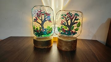 Best out of Waste! Beautiful tree decor #diy #art #youtube #shorts #video #music #decor #trending 