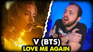 V (BTS) - Love Me Again // реакция на кпоп