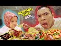 Mukbang 18 makanan sama bayi tanpa ibu jangan marah ibu