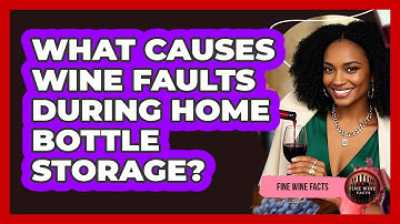What Causes Wine Faults During Home Bottle Storage? - Fine Wine Facts