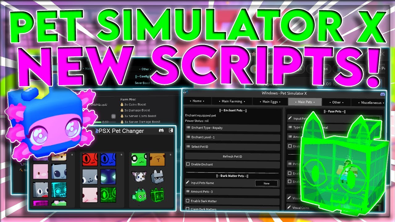 Pet Sim X Script Hacks 2023: Auto Farm & GUI, by Gamejul