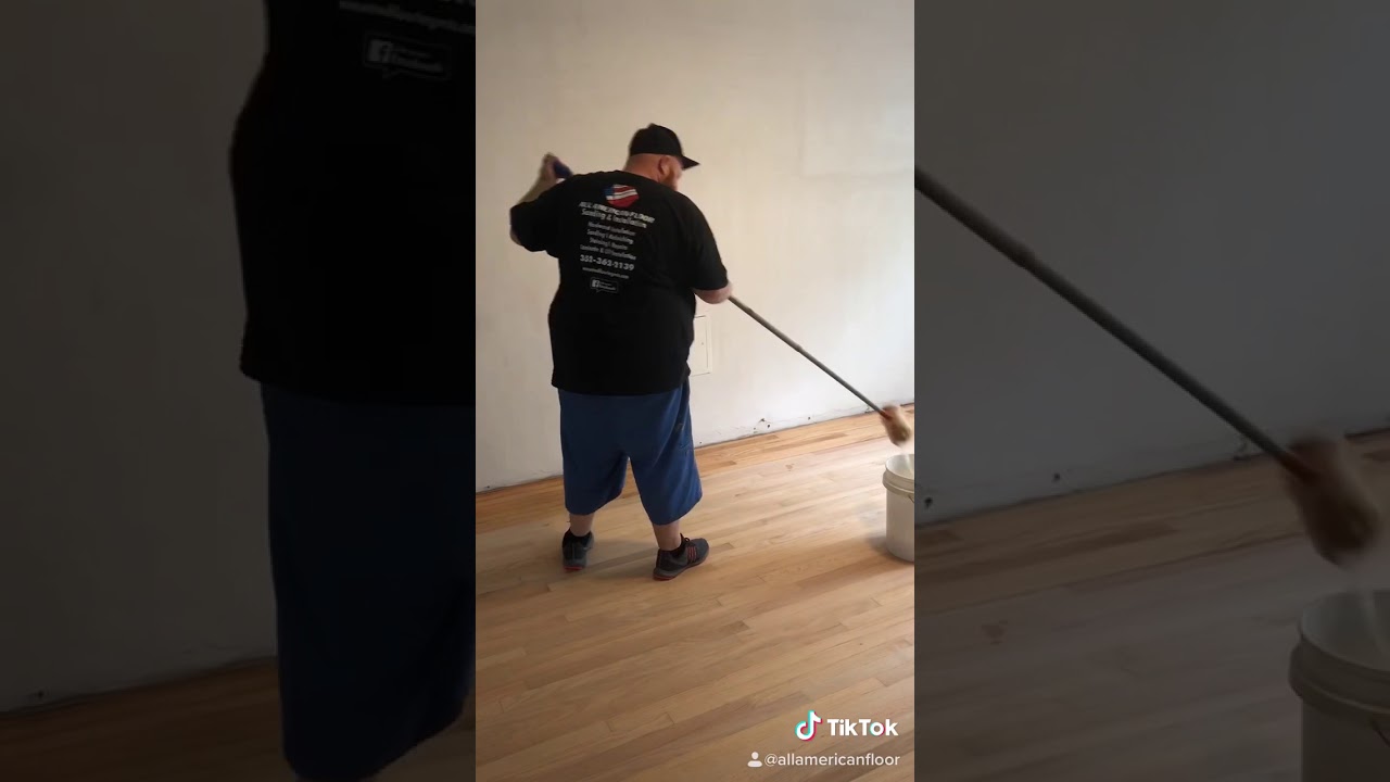 How to apply shellac to hardwood floors YouTube