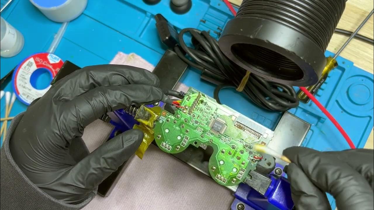 replace-ps2-controller-flex-pcb-model-h-no-commentary-youtube