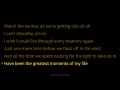 Middle of video
