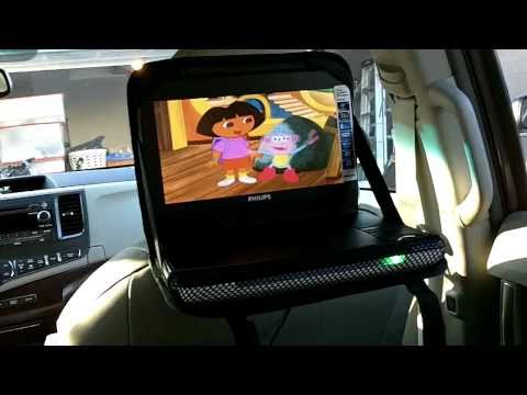 Philips Portable DVD Player PD9000 Review TheHelpfuldad - YouTube