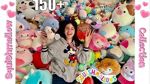 MY ENTIRE SQUISHMALLOW COLLECTION 150+ 🎉