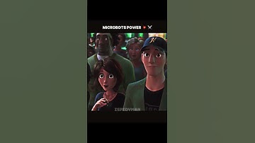 Hiro Crazy introducing Microbots 💥🥶 | Big Hero 6 Edit | #edit #shorts #animation ‪@ISpidyMan111