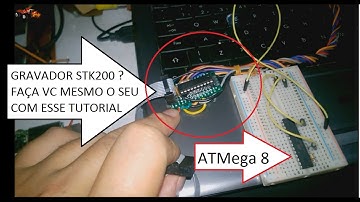 Tutorial Como Fazer Programador STK200 Para Configurar o ATMega8