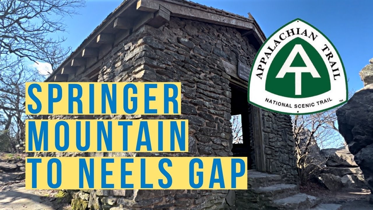 Appalachian Trail Thru Hike Days 1-3: Springer Mountain to Neels Gap