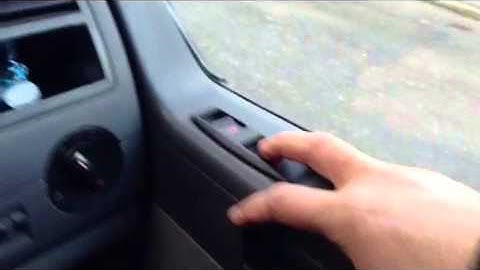 VW Transporter T5 Electric Window Installation Upgrade