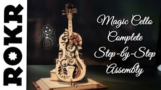 ROKR Magic Cello Unboxing and Step-by-Step Complete Assembly | #musicbox