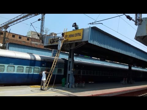 The End Of Chennai Central Railway Station...