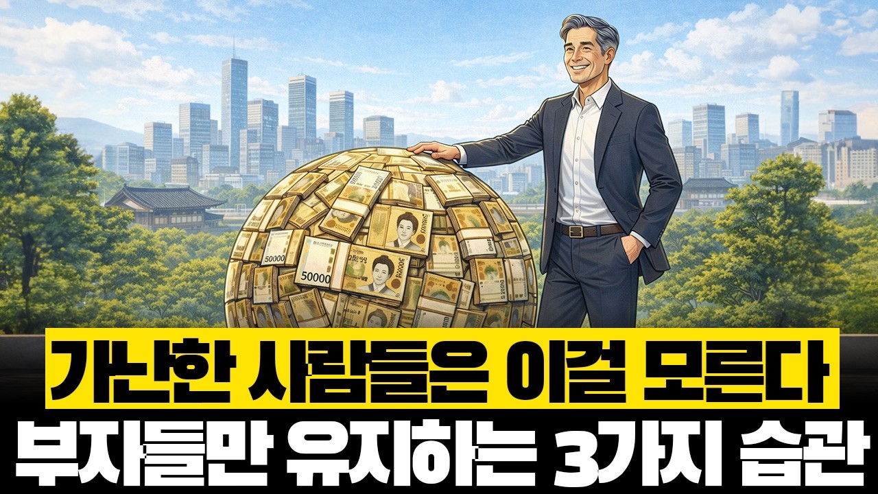 왜 1%만 부자가 될까? 이 3가지를 하느냐 안 하느냐 차이입니다