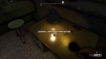 Where to find CASTERFELL WOODS Radio Tower Keycard in Atomfall