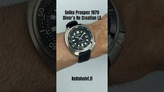 Seiko Prospex 1970 Diver’s Re Creation #seiko #arvokello #kello #rannekello #suomi #tampere #finland